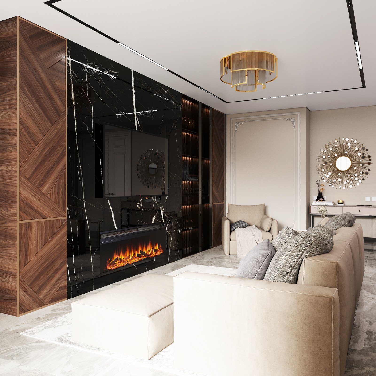 Дизайн-проект г.Брянск. Ул. Строкина, д.2