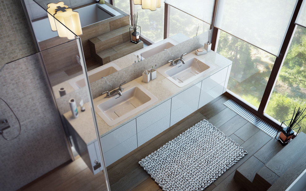 Дизайн дома в современном стиле 350 м2