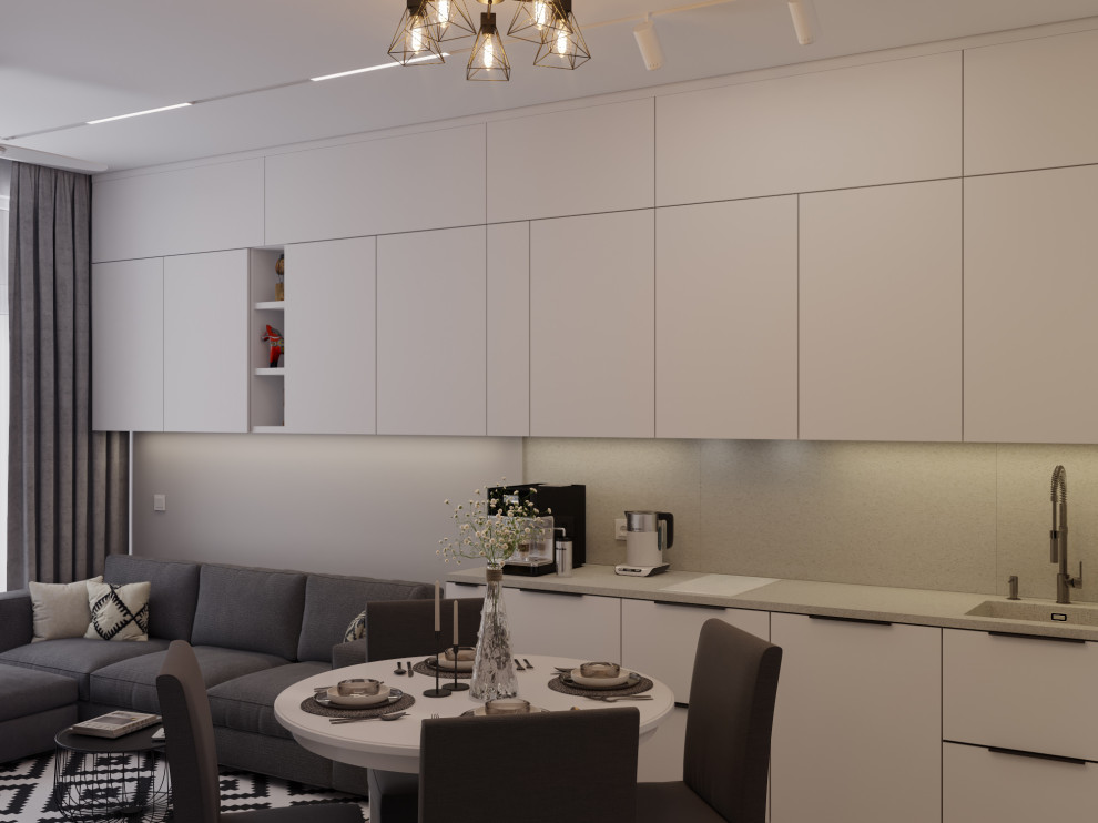 Визуализация 3-х комнатной квартиры в г. Калининград, ЖК Русская Европа