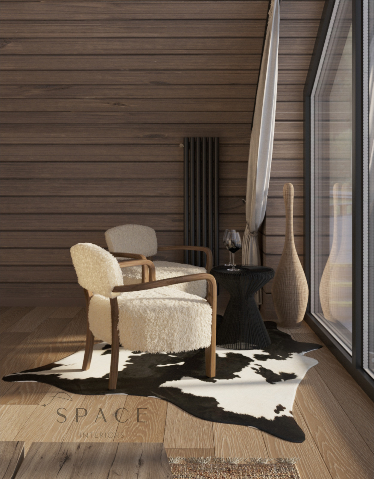 Спальня с видом на реку