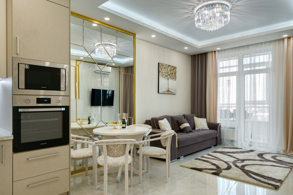 Ремонт в современном стиле в новостройке