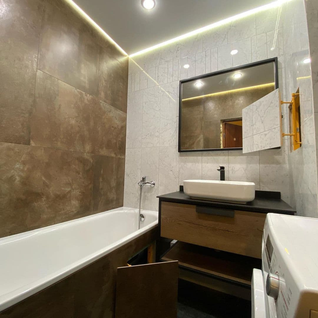 Санузел под ключ на ул. Аделя Кутуя