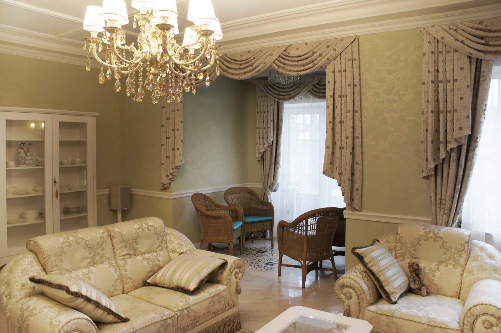 Дизайн интерьера коттеджа в Александровской