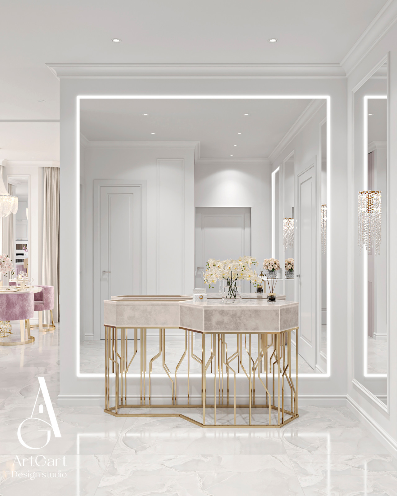 Дизайн квартиры в ЖК  Spires