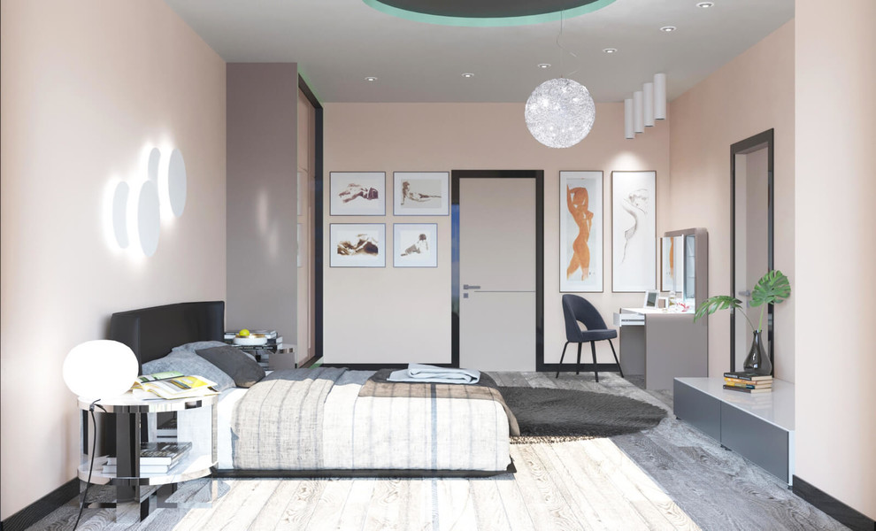 Дизайн интерьера дома 300 кв.м. “Символы имен” в КП “Комильфо”