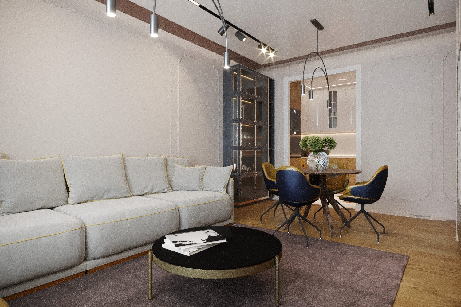 Минимализм в 47 м.кв.