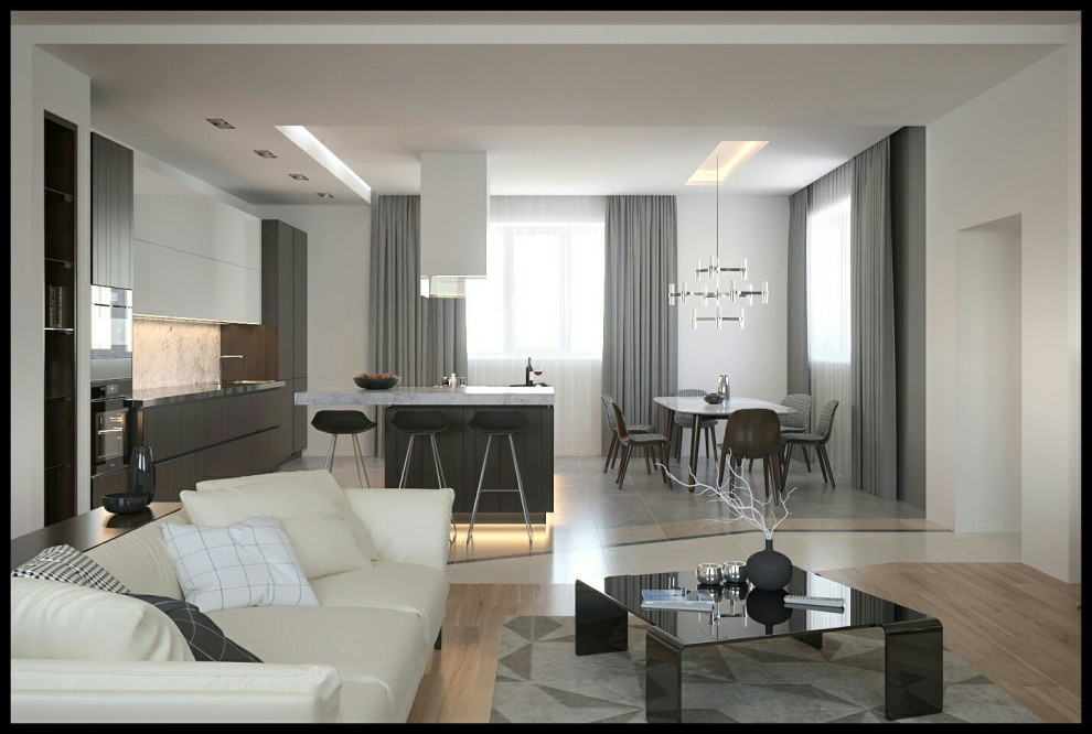 Обложка проекта: Дизайн проект частного дома в современном стиле