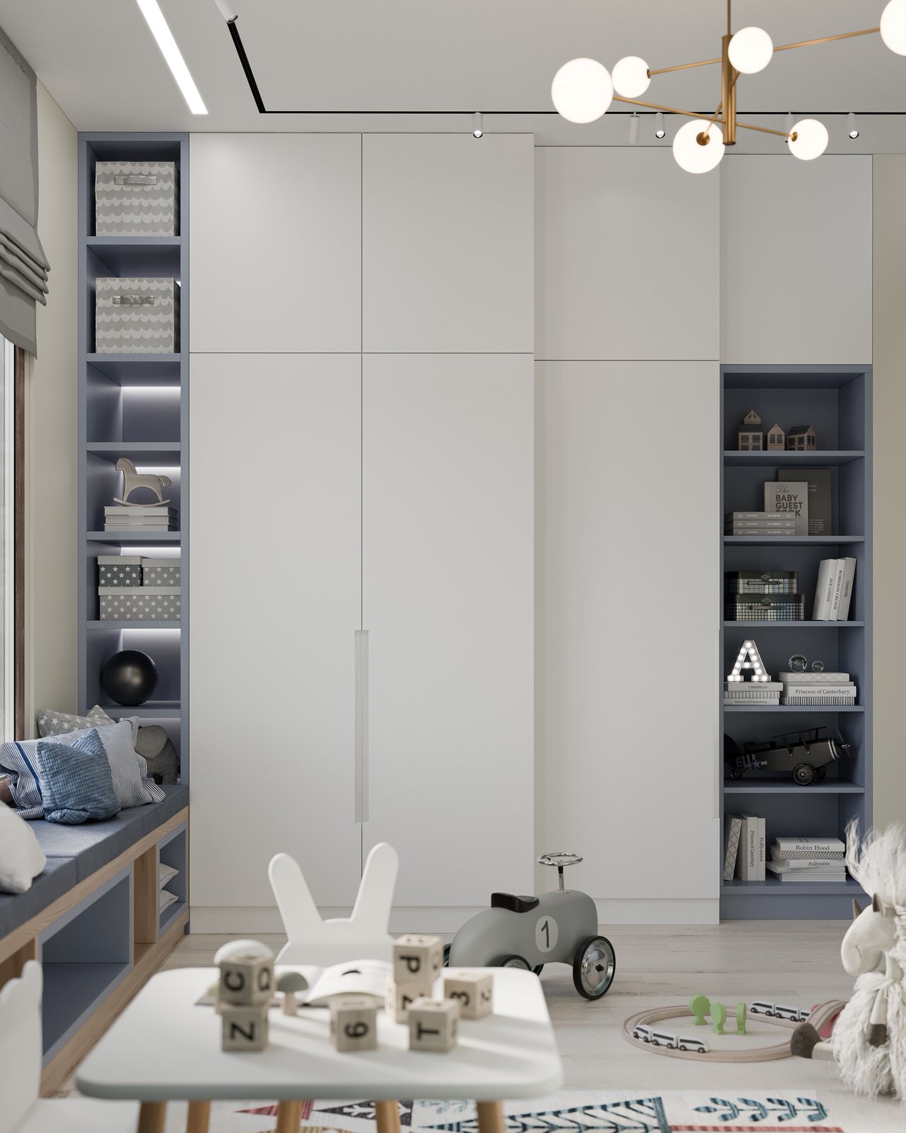 Проект Квартиры в современном стиле ЖК Петровская Коса