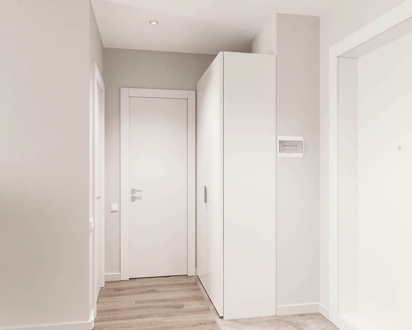 Дизайн двухкомнатной квартиры в современном стиле.