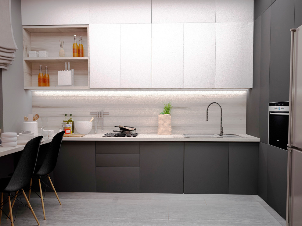 Блок-секция в стиле лофт