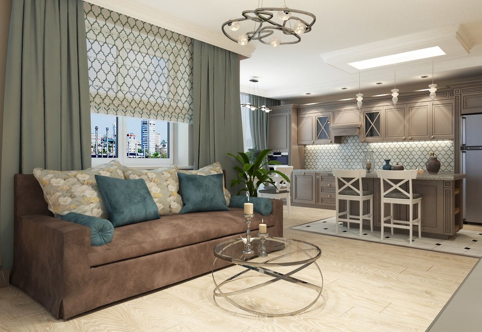 Дизайн квартиры в ЖК Красная Горка (73 кв.м)