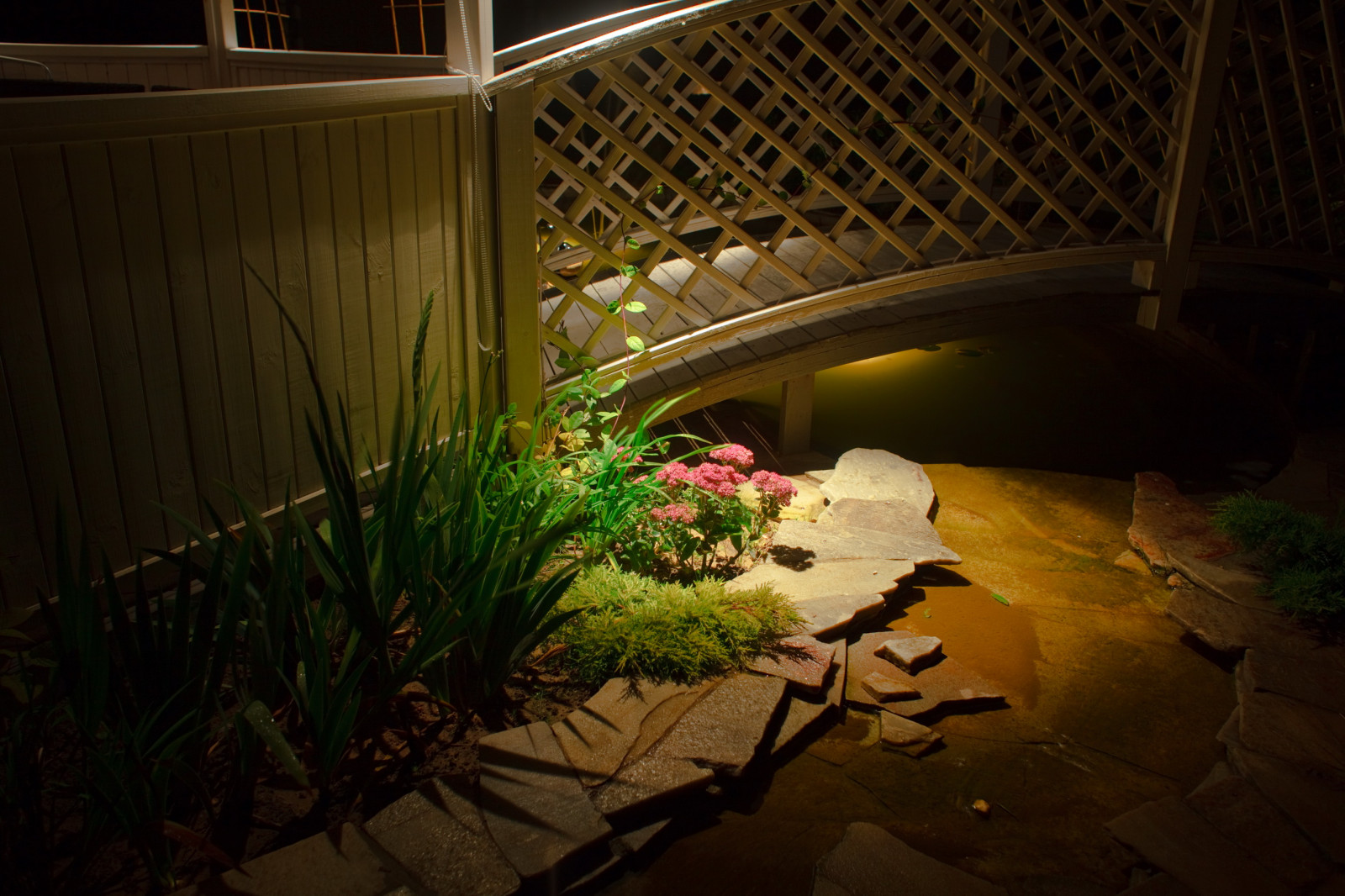 Ландшафтное освещение