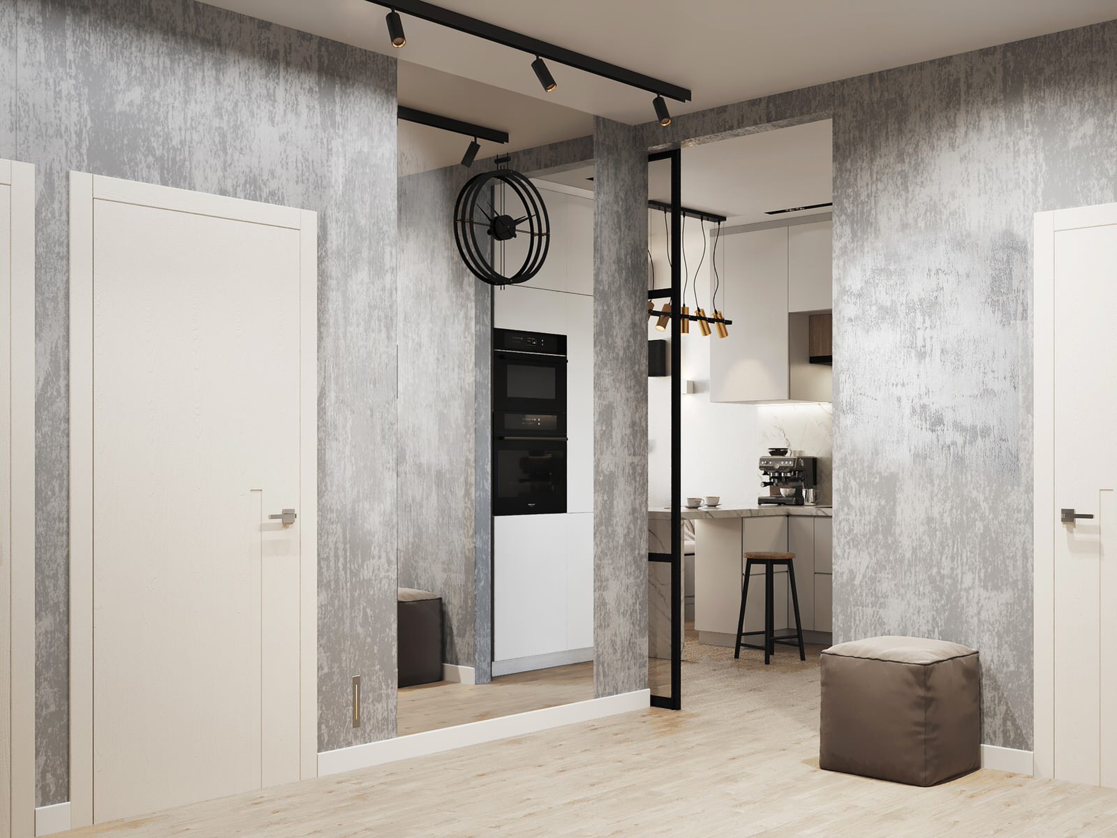 Квартира для молодой семьи с ребенком 80м2