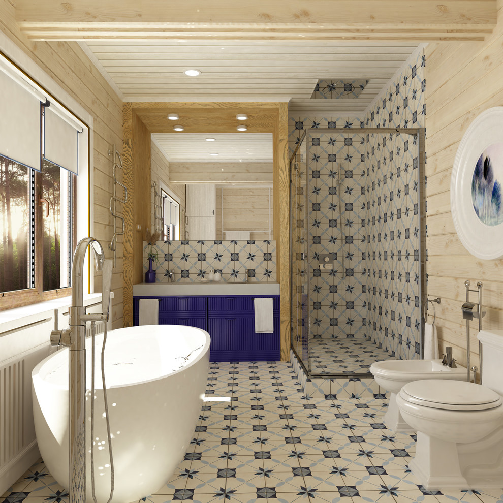 Дом в лесу. Художественное эко-кантри