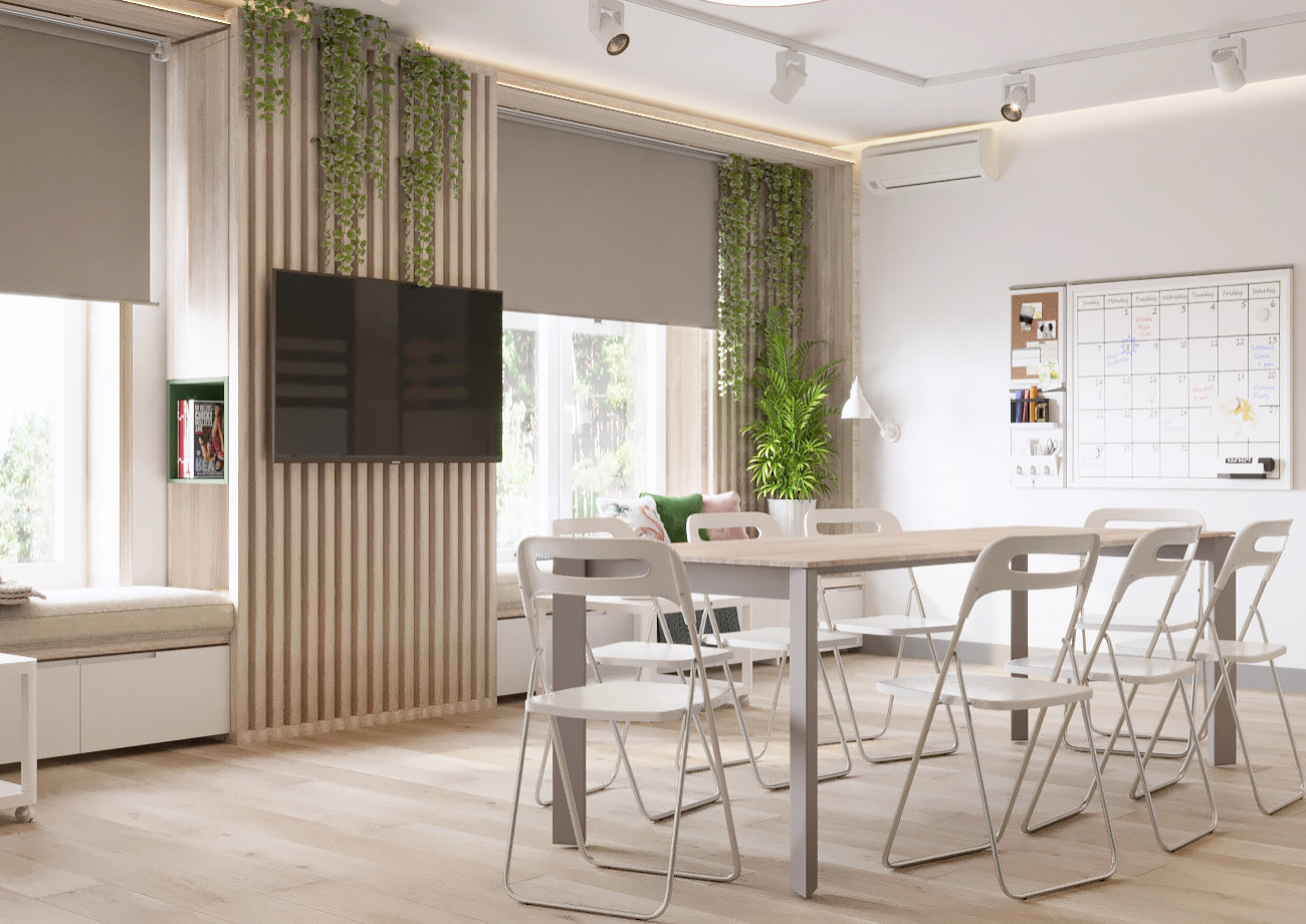 интерьер центра развития