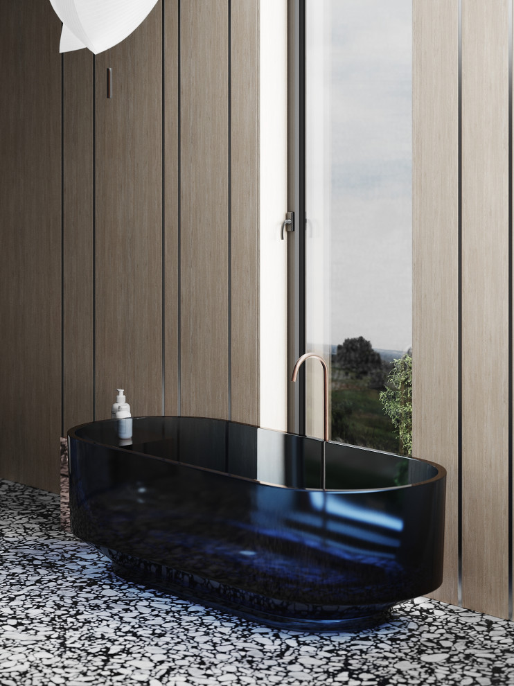 голубая ванна