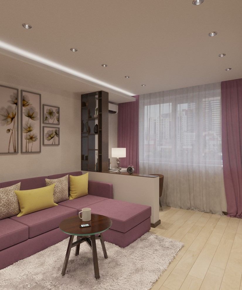 гостиная и коридор