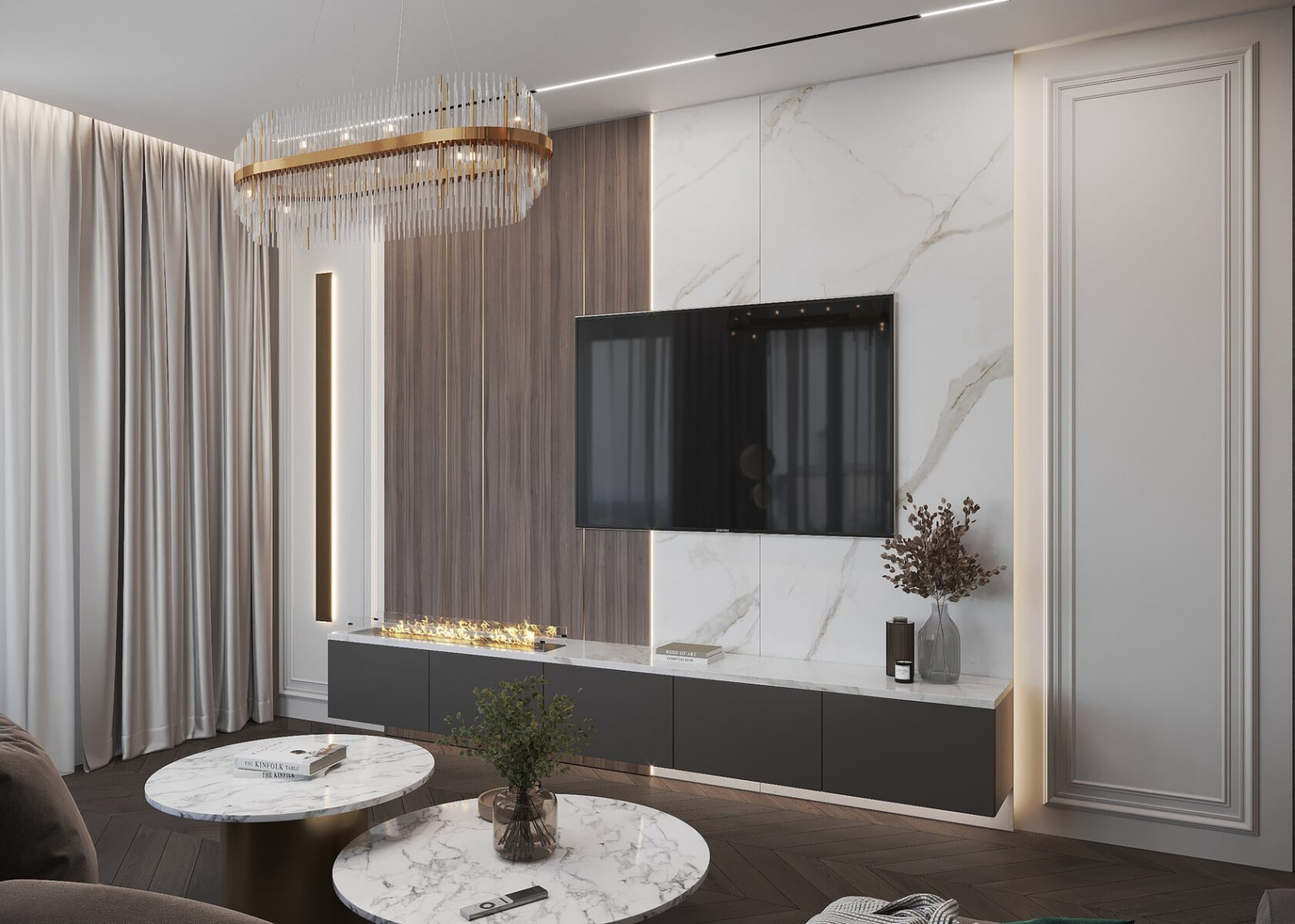 Дизайн интерьера квартиры в ЖК Алия