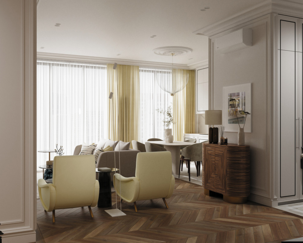 Дизайн-проект интерьера квартиры в ЖК ЗИЛАРТ