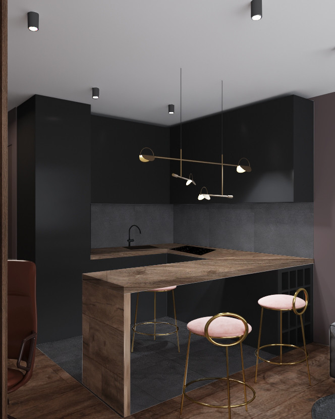 Проект для холостяка 45 кв