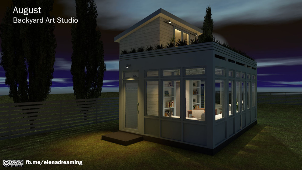 Обложка проекта: Backyard Art Studio AUGUST