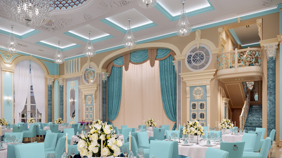 ПРОЕКТ - итальянский павильон , чАСТНЫЙ банкетный зал НА 150 ЧЕЛ