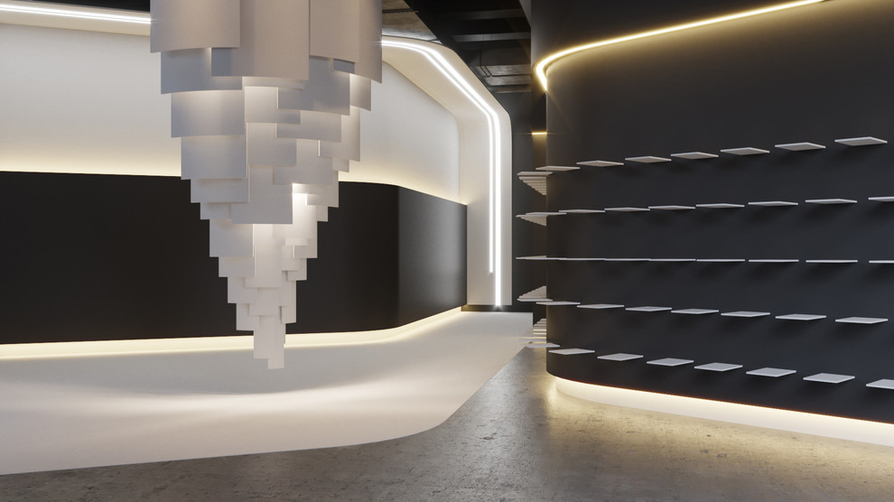 Интерьеры магазина одежды