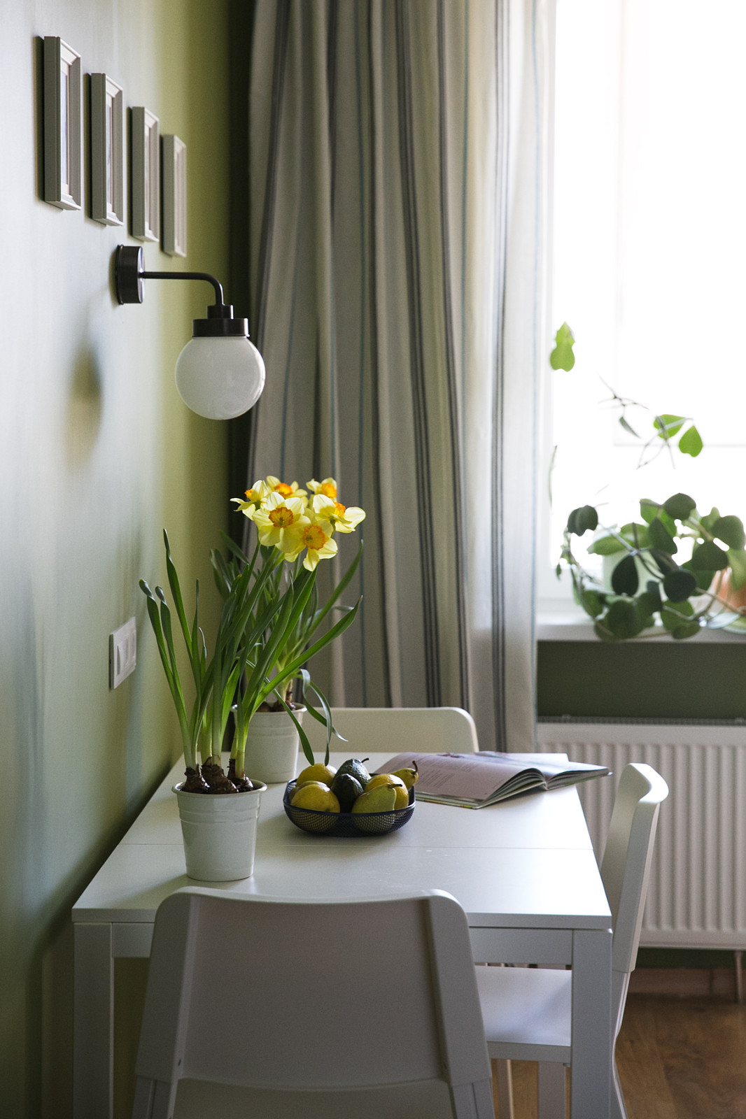 Однокомная квартира в сочных тонах