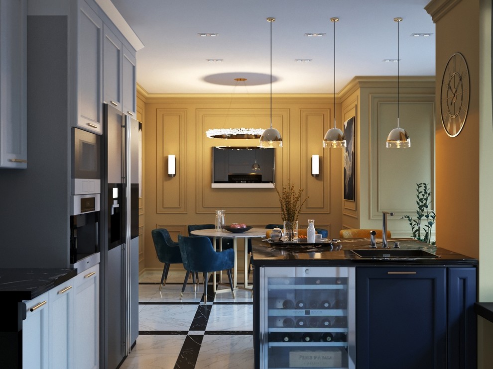 коттедж в Парке Прибрежном 160м2 во французском стиле Арт-Деко