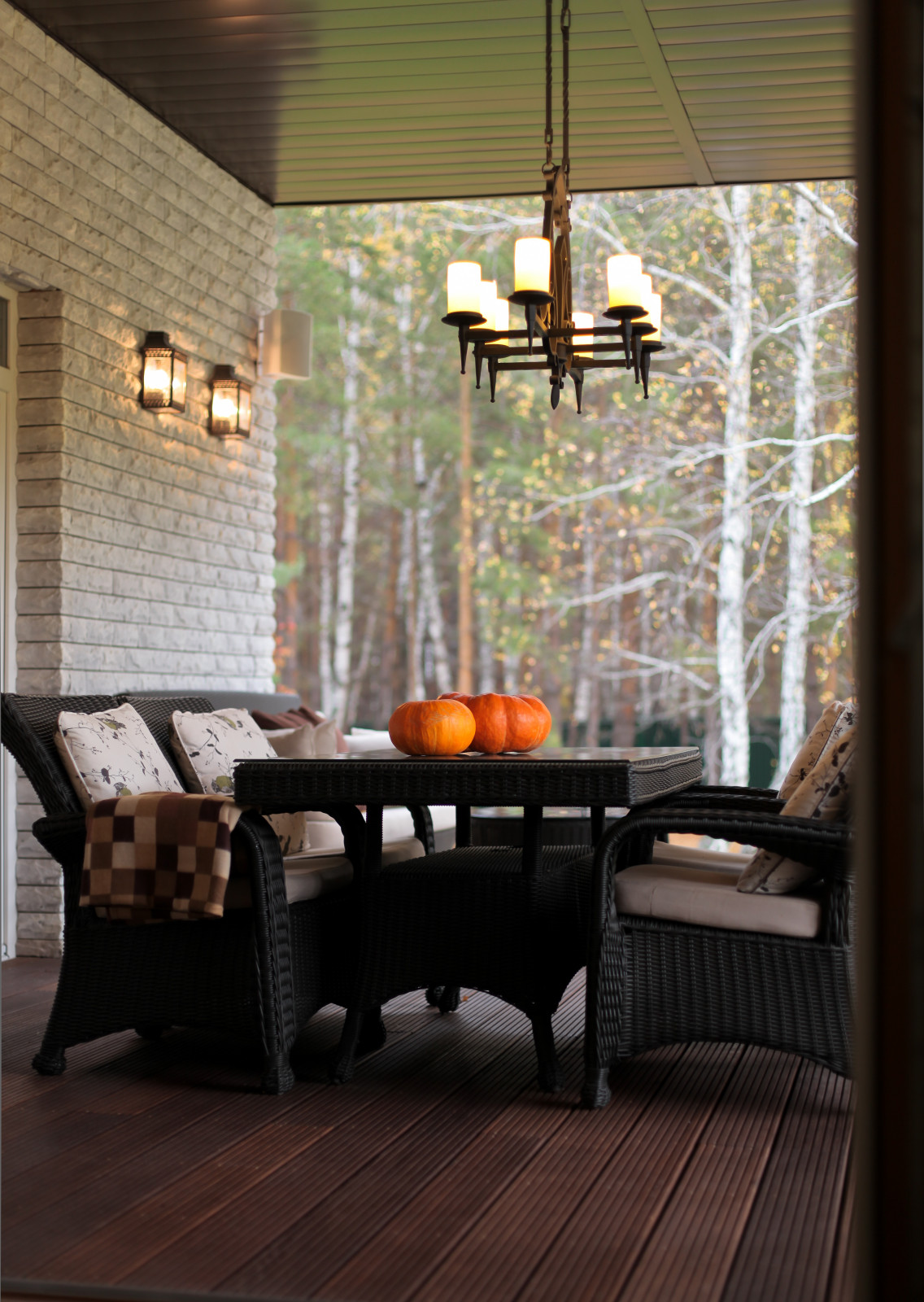 Загородный дом в стиле кантри