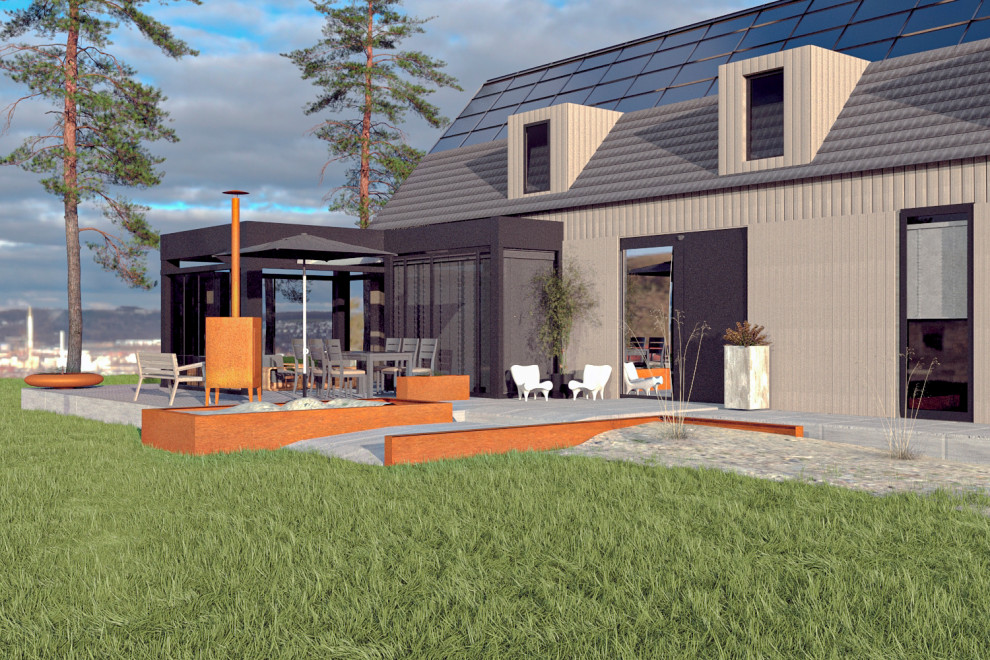 Экстерьер частного дома