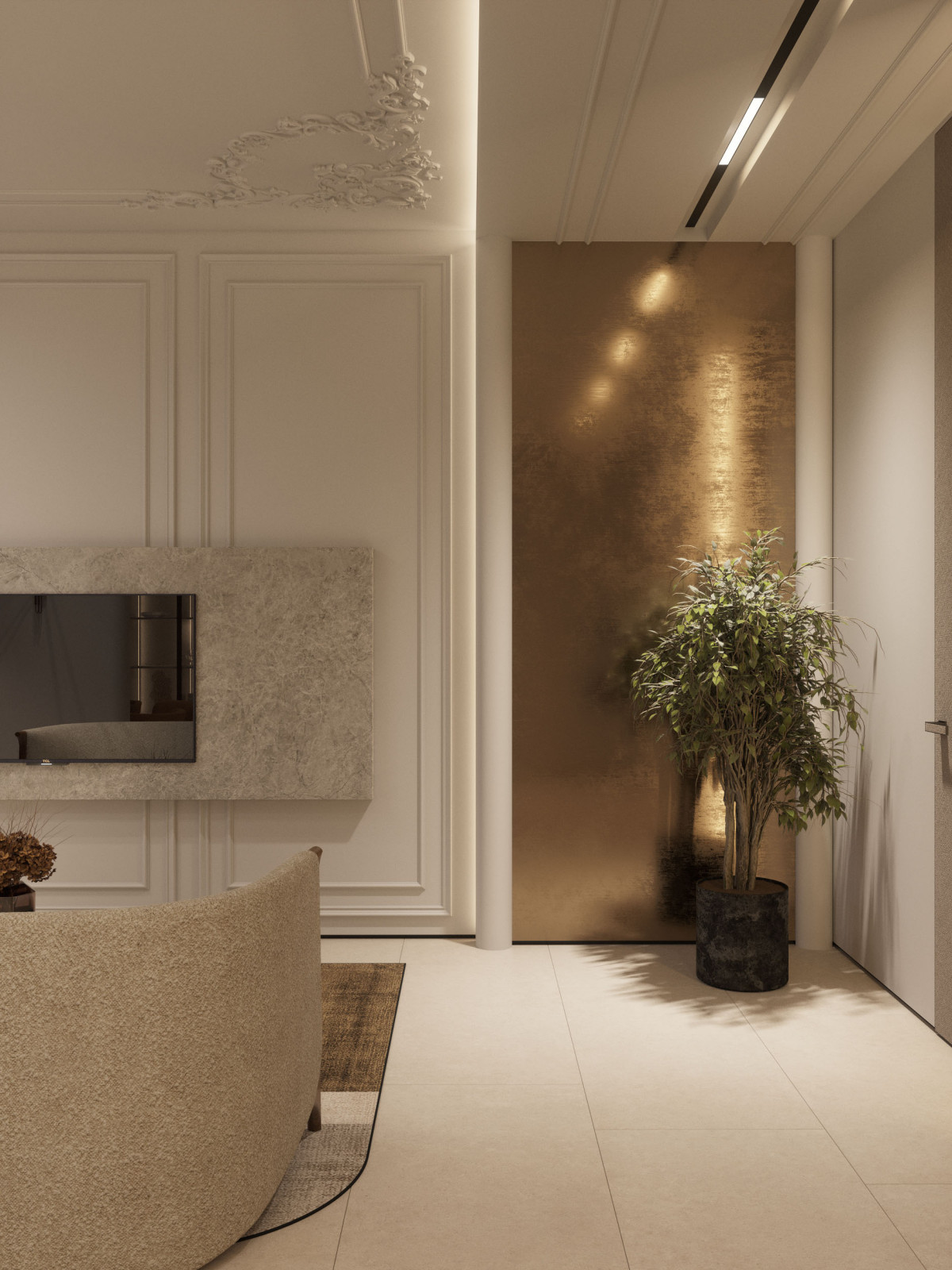 Дизайн-проект квартиры 65м², ЖК Sydney City