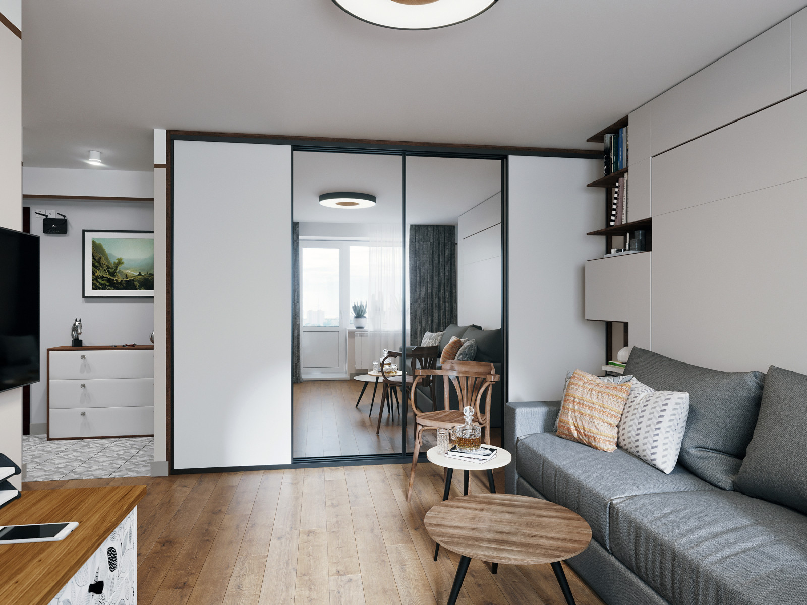 Однокомнатная квартира (34,8 м2) - MINILAGOM