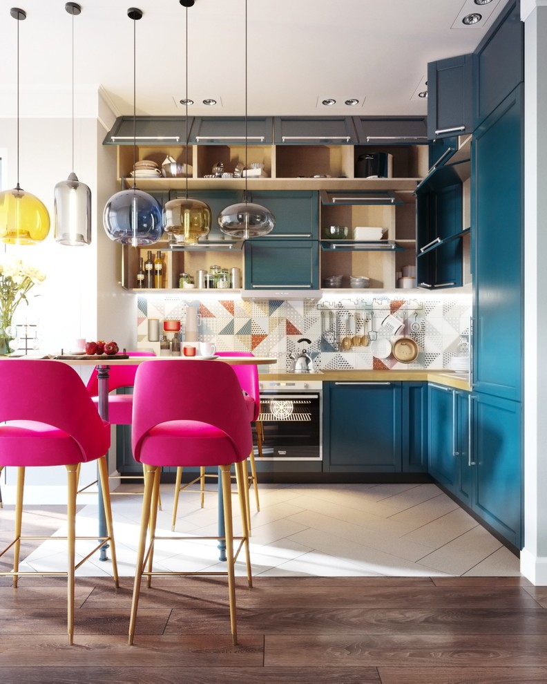 Дизайн интерьера гостиной для молодой пары с двумя детьми(вариант 3)