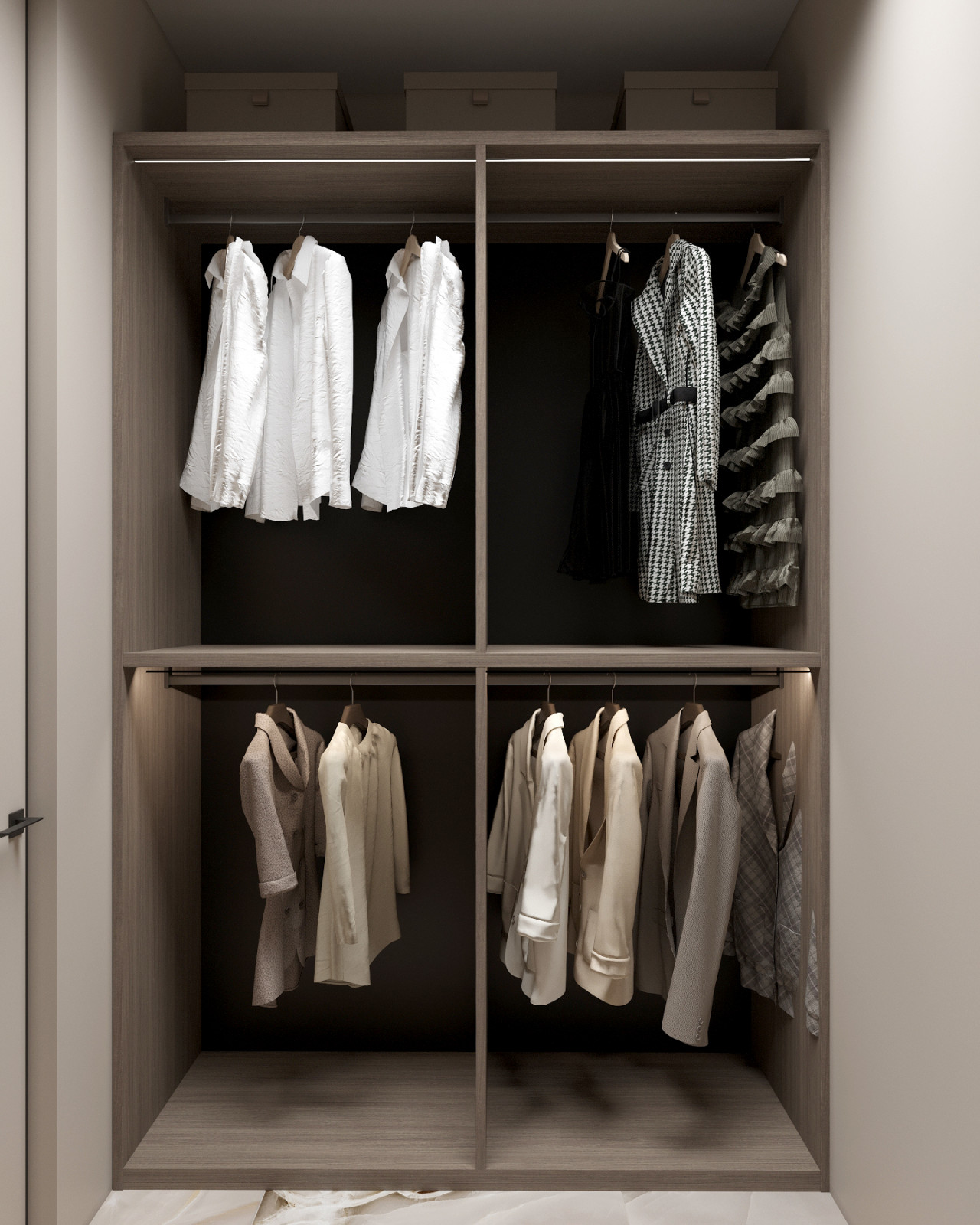 Квартира в ЖК «Плотничный». Элегантность и минимализм