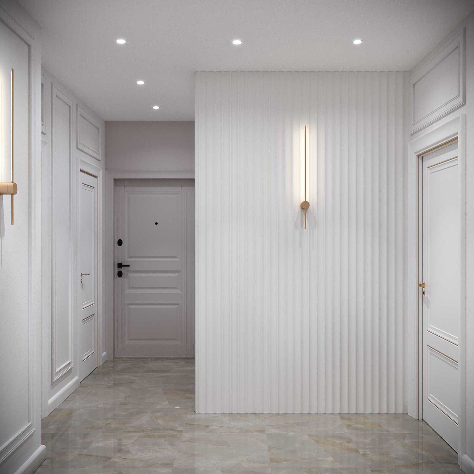 Обложка проекта: Трехкомнатная квартира ЖК Вересаево