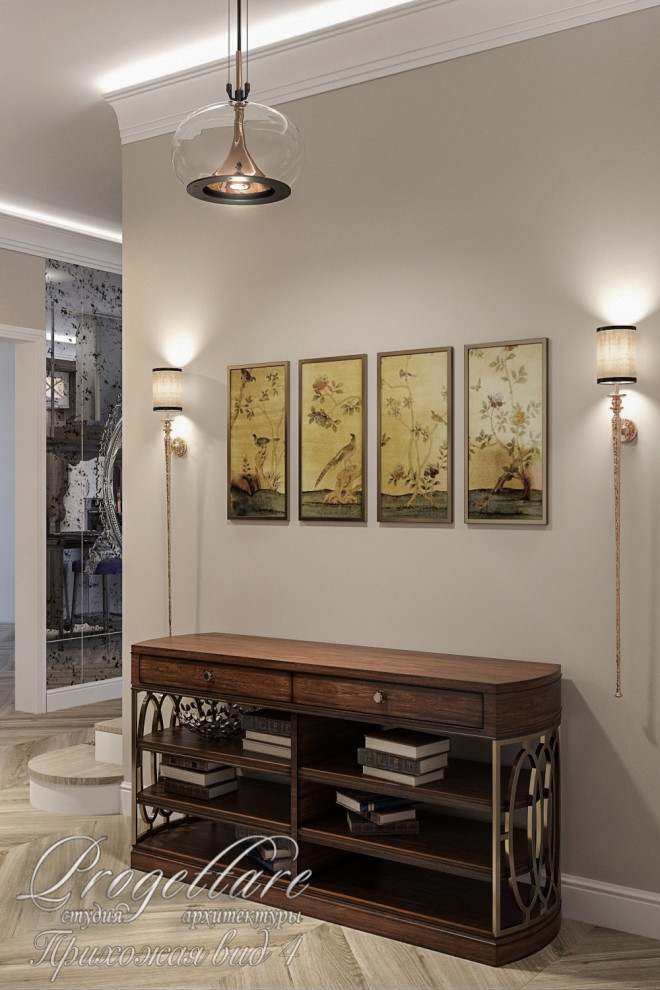 Дизайн интерьера загородного  дома в Рощино