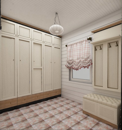 Прихожая в загородном доме