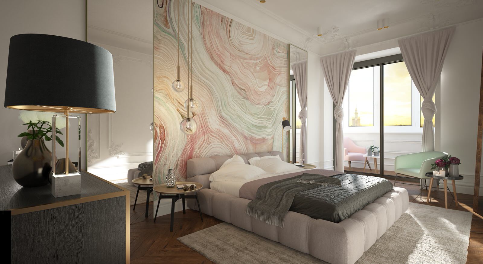 Концепция спальни