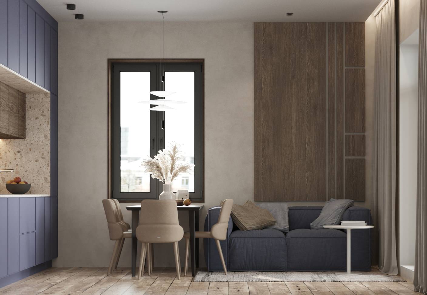 Дизайн-проект квартиры 63 кв.м