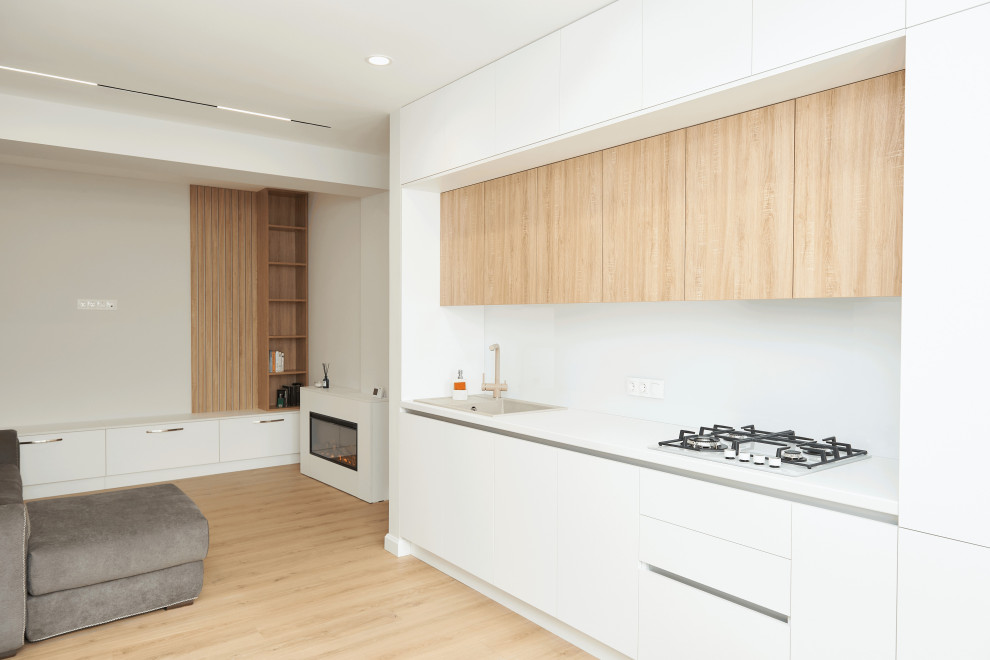 Косметический ремонт двухкомнатной квартиры в минималистическом стиле