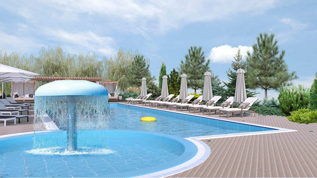 Обложка проекта: Проект благоустройства базы отдыха «Благодать», ст. Новомышастовская