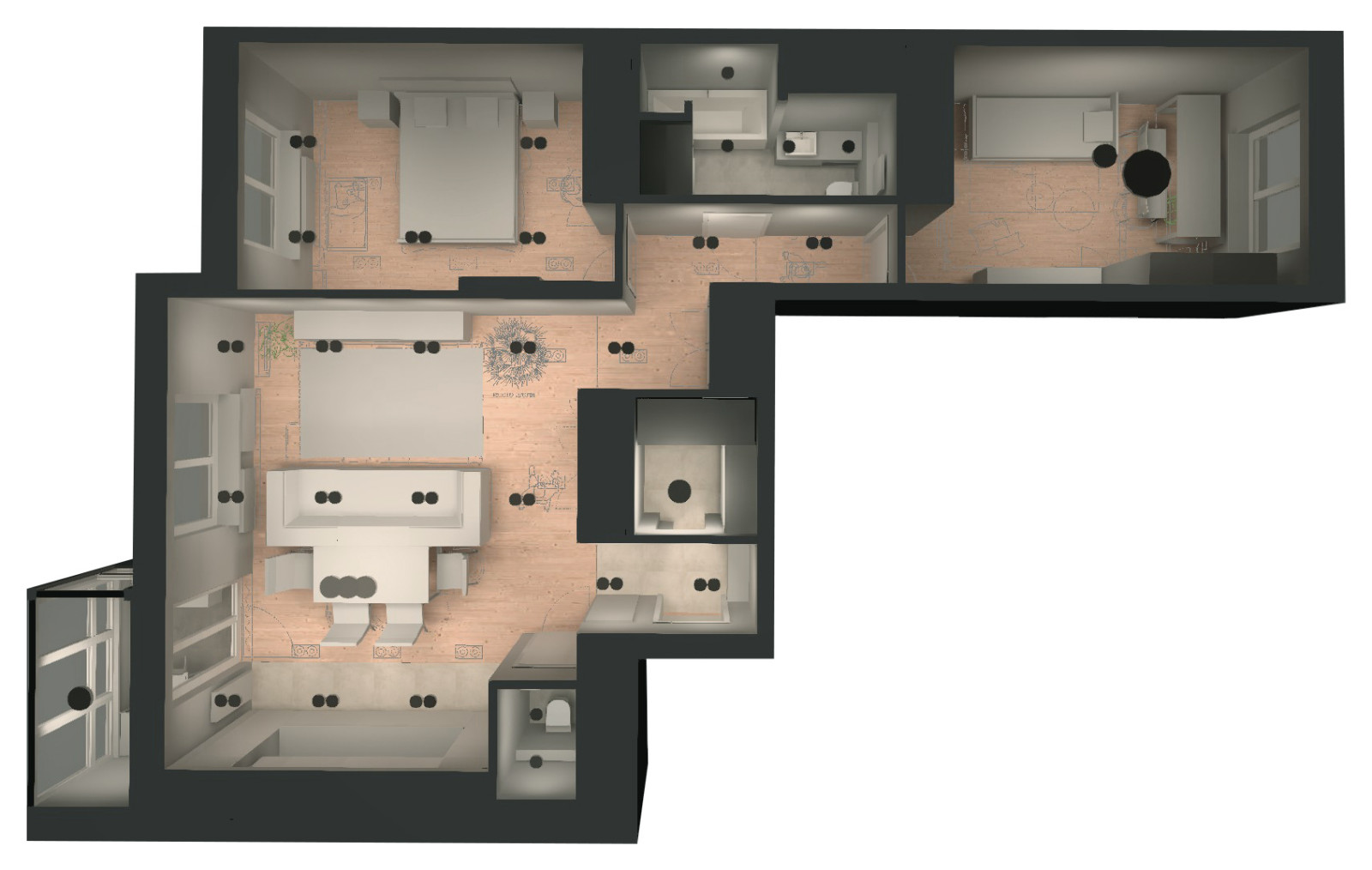 ЖК Настроение, Москва, 80 кв.м.