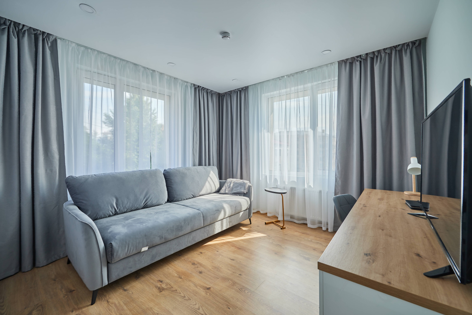 Минималистичные апартаменты евродвушка Avenue