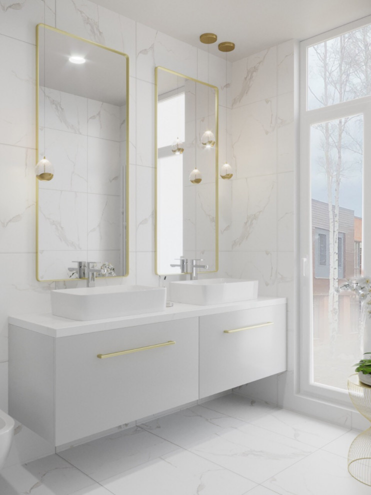 Обложка проекта: Квартира в ЖК «Посёлок парк Горизонт» 110 м2