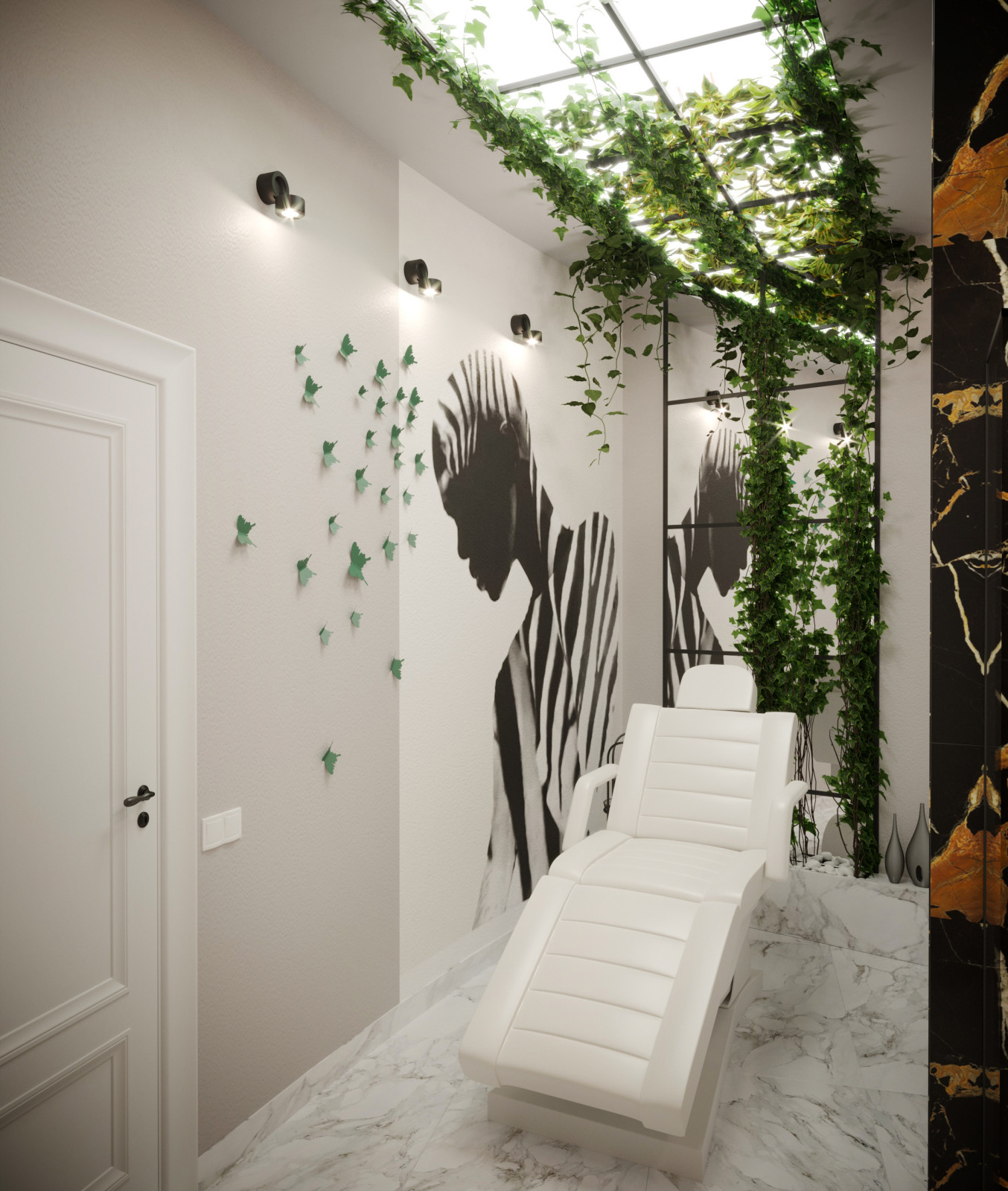 Амазонка. Салон красоты / Визуализации.