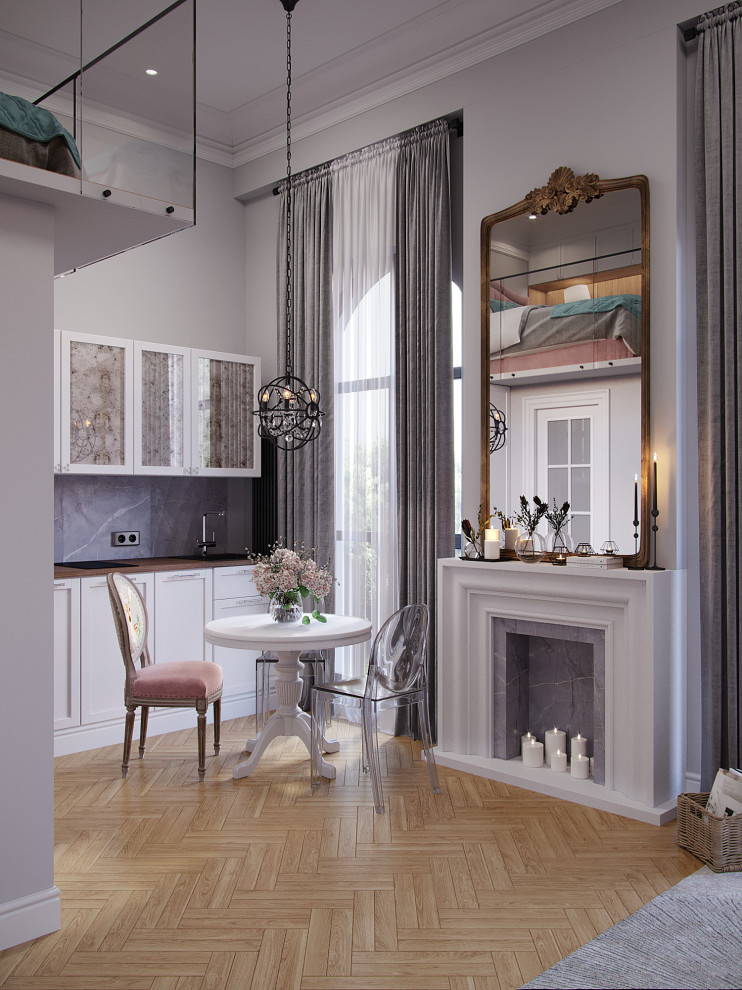 Обложка проекта: Апартаменты в ЖК Kleinhouse