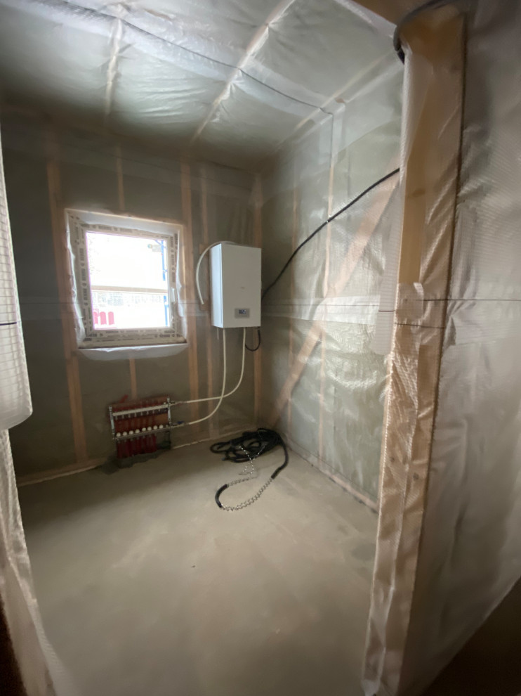 Новый проект дом в "Агалатово Экопарк". Фотографии "до"