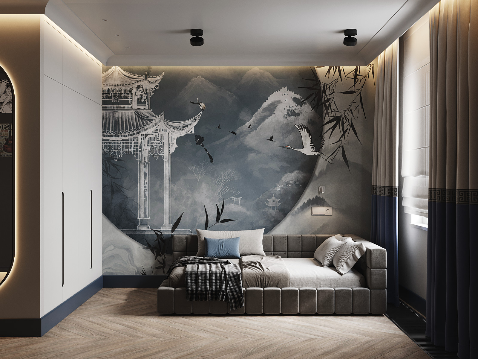 Дерево и камень