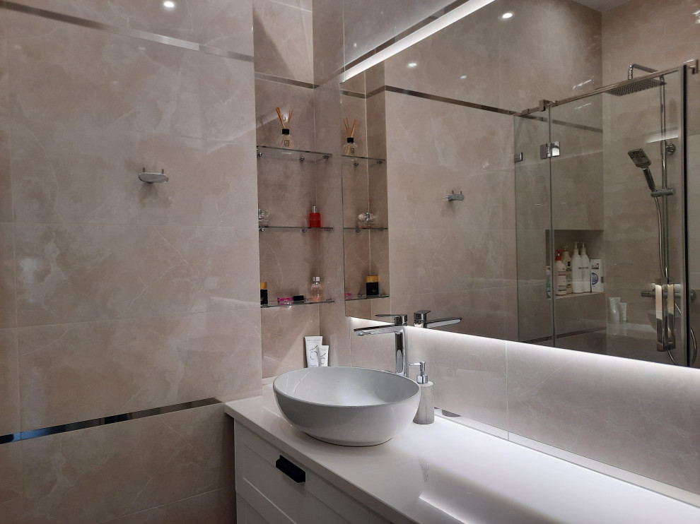 Дизайн-проект квартиры для молодой девушки с сыном в г. Калининграде